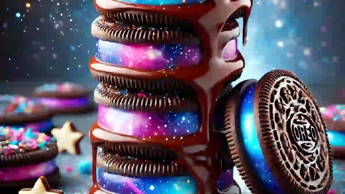 Oreo Space Dunk Chocolate Sandwich Cookies Recipe - A Galactic Delight